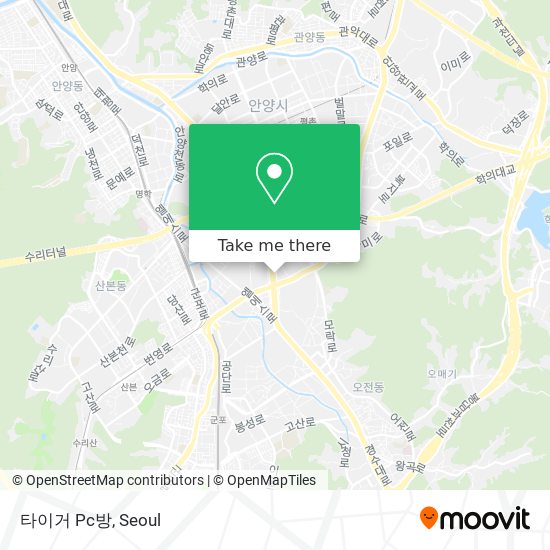 타이거 Pc방 map