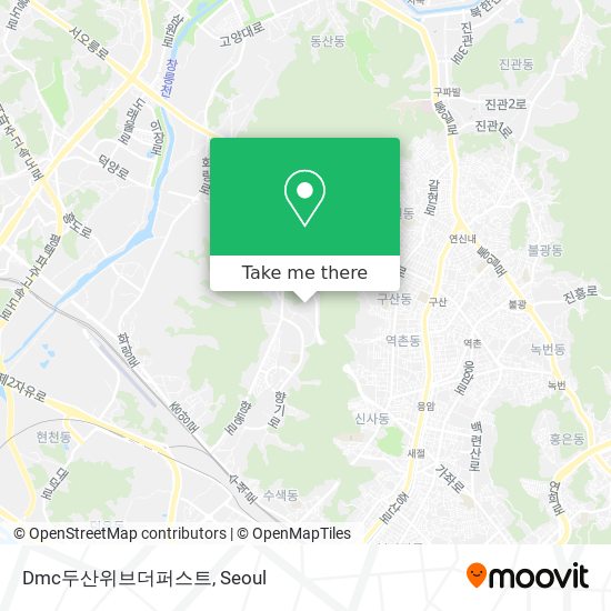 Dmc두산위브더퍼스트 map