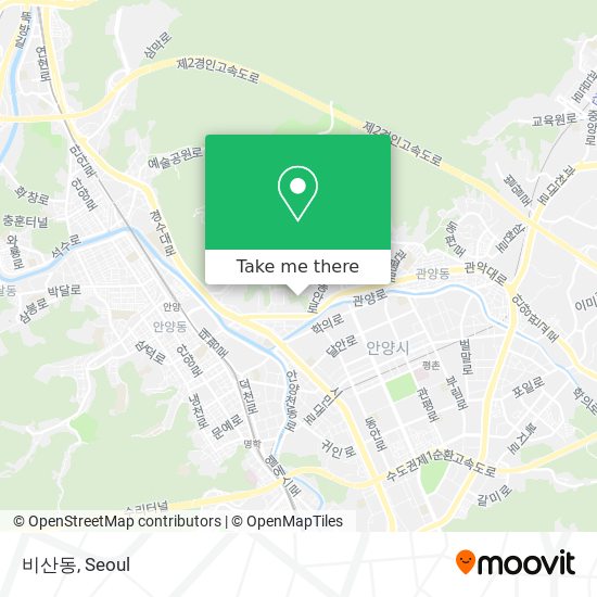 비산동 map