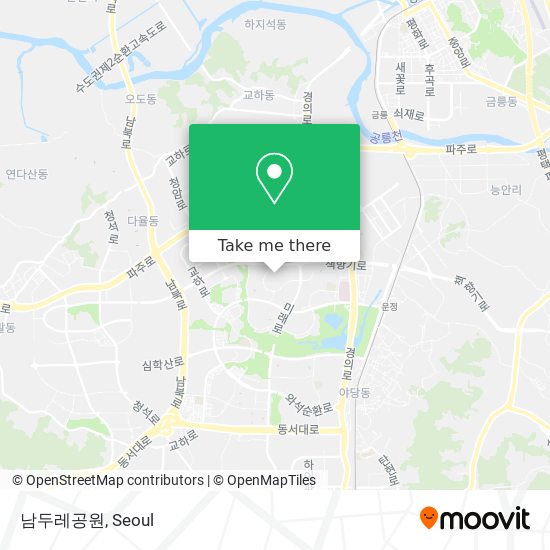 남두레공원 map