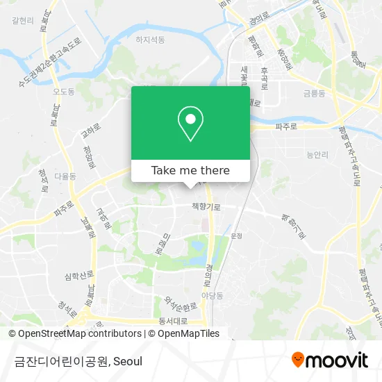 금잔디어린이공원 map