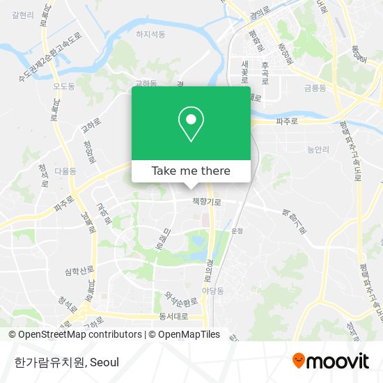한가람유치원 map