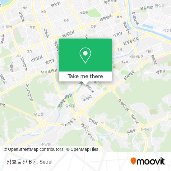 삼호물산 B동 map