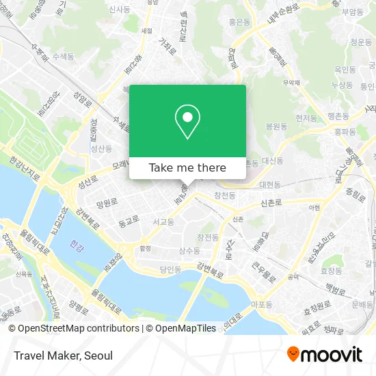 Travel Maker map