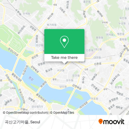 곡산고기마을 map