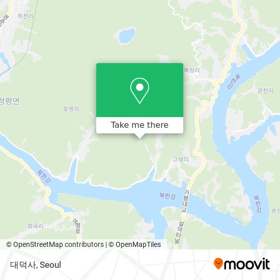 대덕사 map