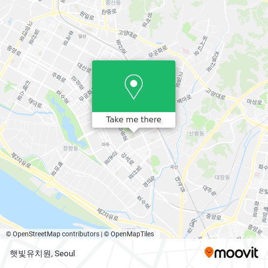 햇빛유치원 map