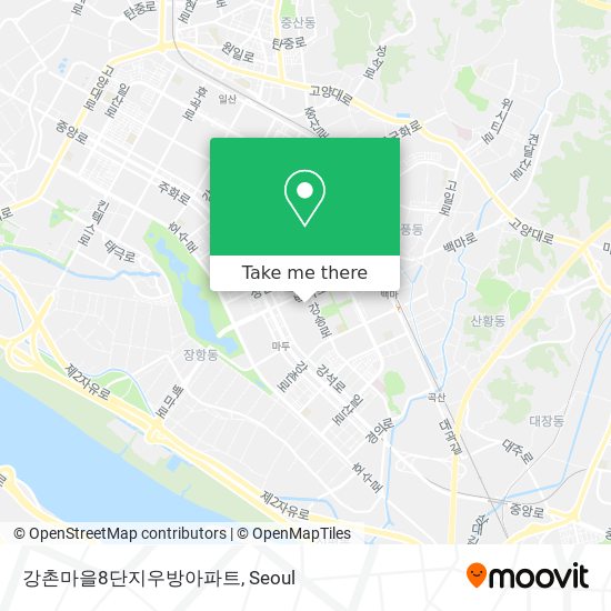 강촌마을8단지우방아파트 map