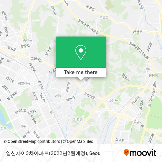 일산자이3차아파트(2022년2월예정) map