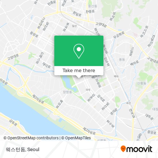 웨스턴돔 map