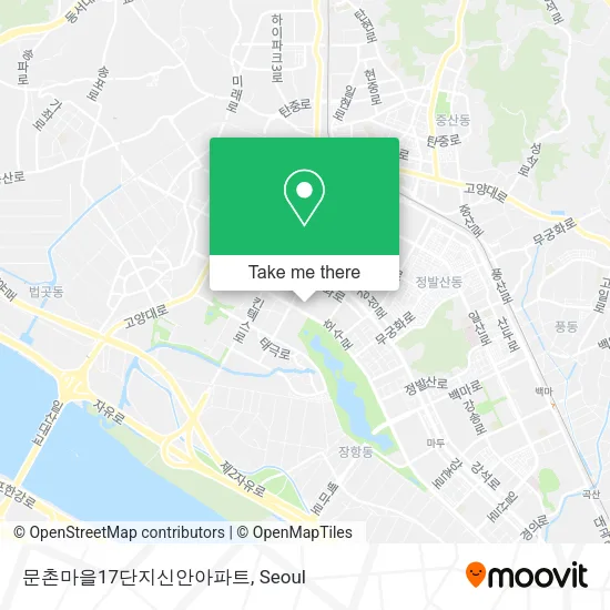 문촌마을17단지신안아파트 map