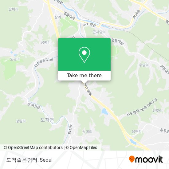 도척졸음쉼터 map