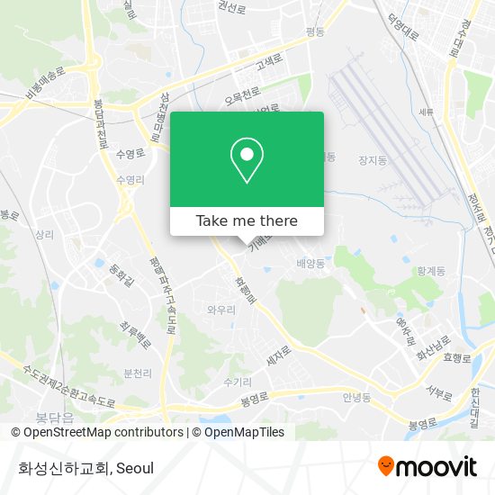 화성신하교회 map