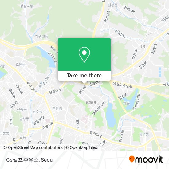 Gs셀프주유소 map