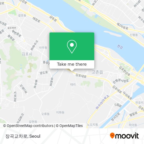 장곡교차로 map