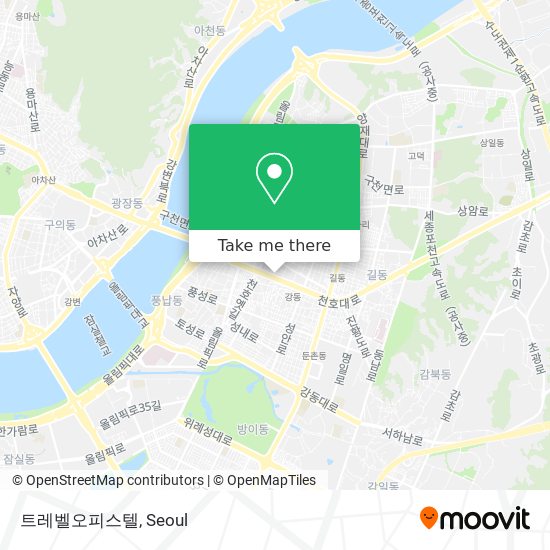 트레벨오피스텔 map