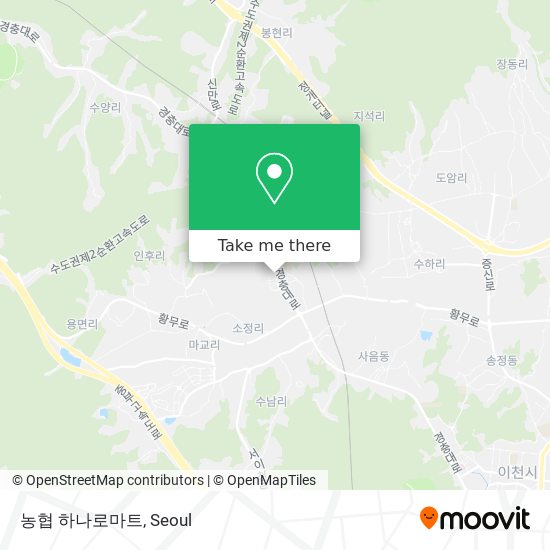 농협 하나로마트 map