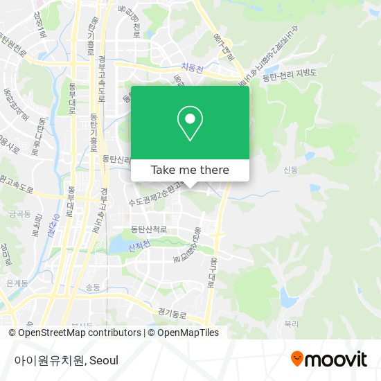 아이원유치원 map