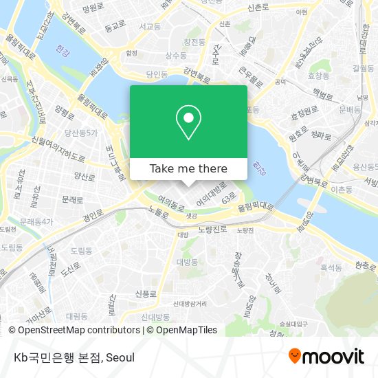 Kb국민은행 본점 map