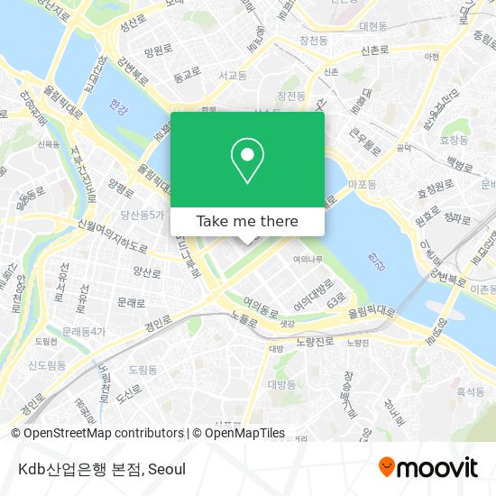 Kdb산업은행 본점 map