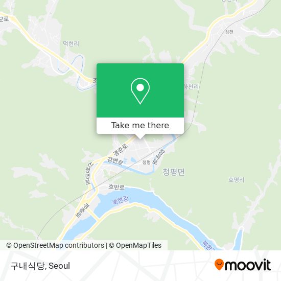 구내식당 map