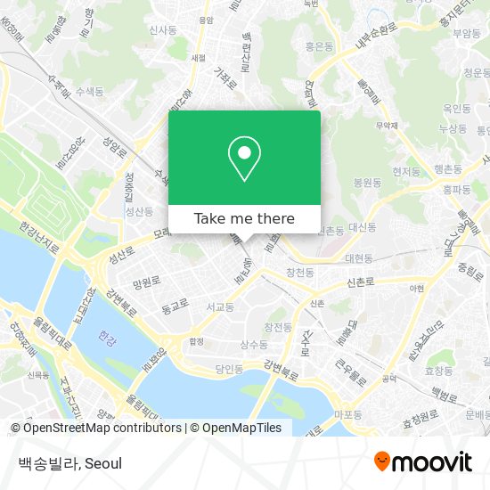 백송빌라 map