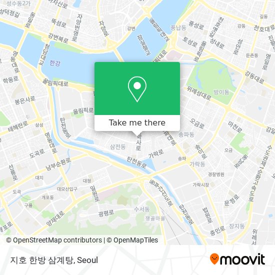 지호 한방 삼계탕 map