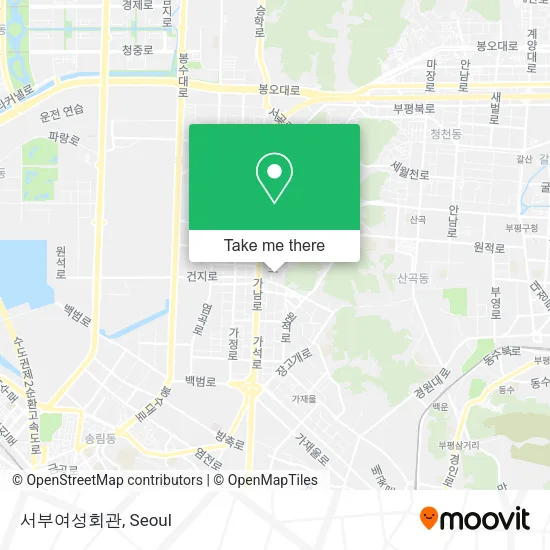 서부여성회관 map