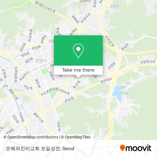 은혜와진리교회 포일성전 map