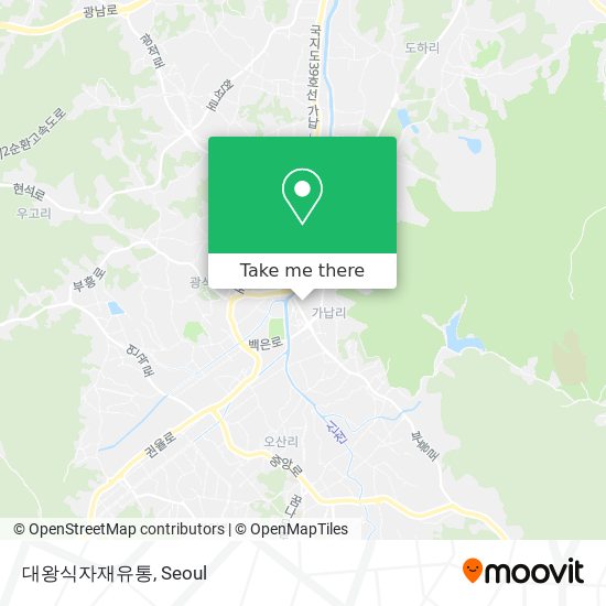대왕식자재유통 map