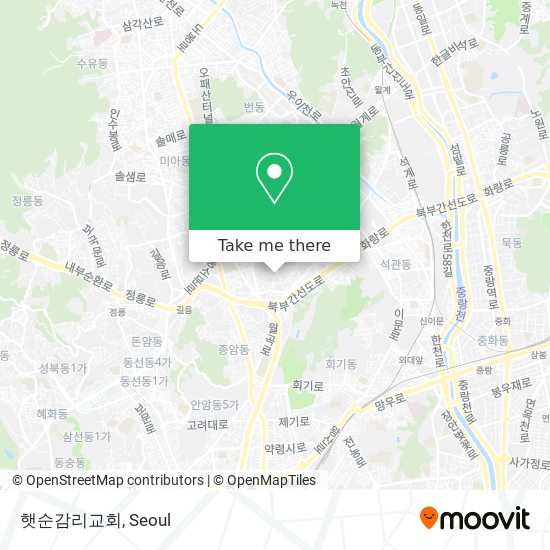 햇순감리교회 map