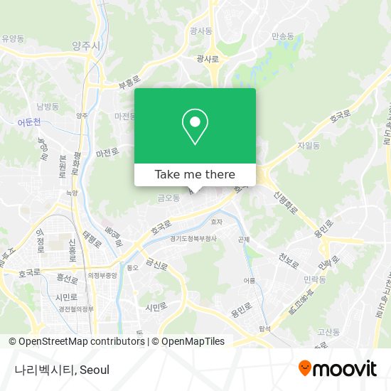 나리벡시티 map