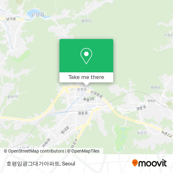 호평임광그대가아파트 map