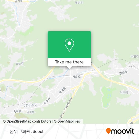 두산위브파크 map