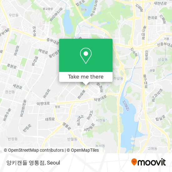 양키캔들 영통점 map