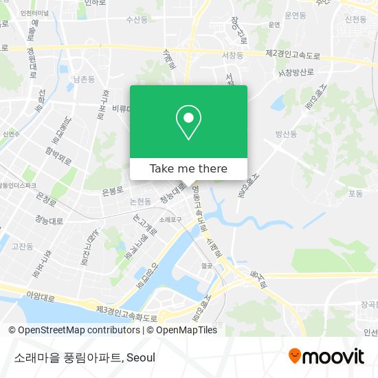 소래마을 풍림아파트 map