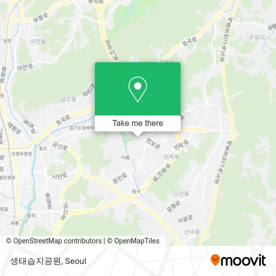 생태습지공원 map