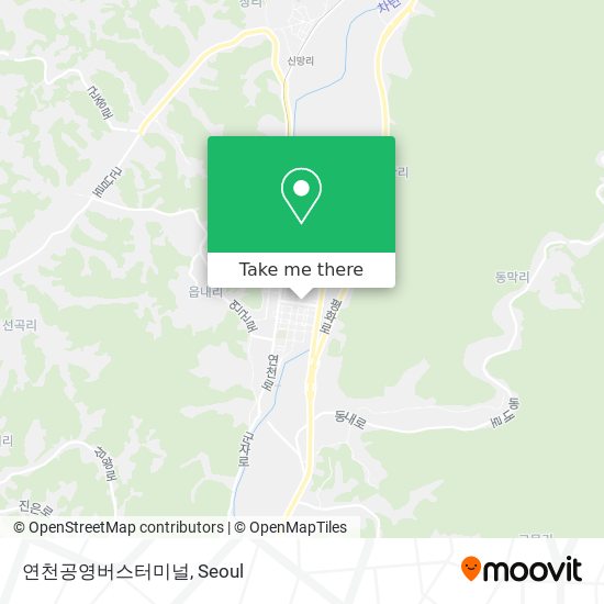 연천공영버스터미널 map