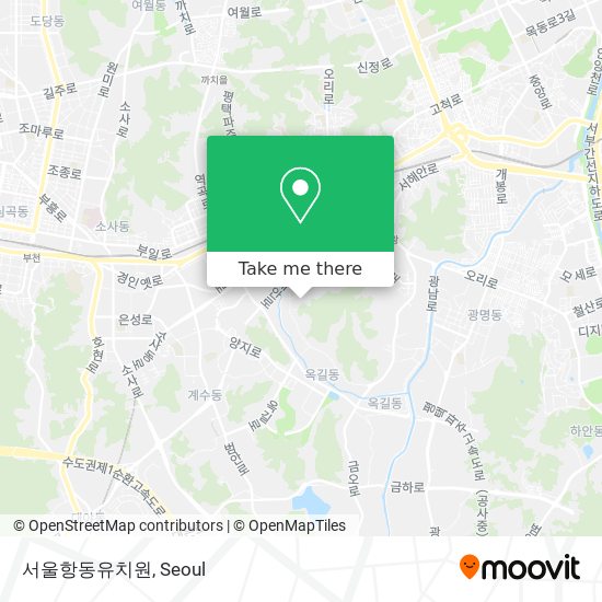 서울항동유치원 map