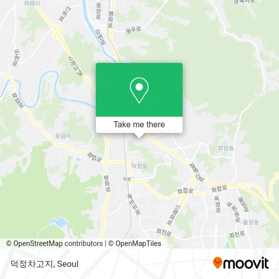 덕정차고지 map