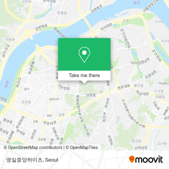 명일중앙하이츠 map