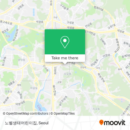 노벨생태어린이집 map