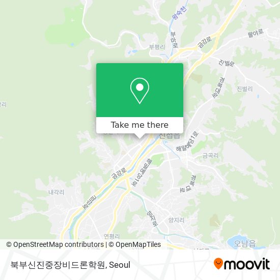 북부신진중장비드론학원 map