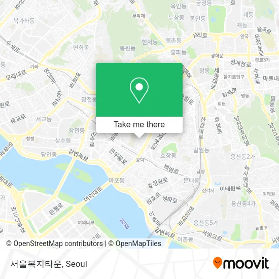서울복지타운 map