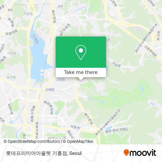 롯데프리미어아울렛 기흥점 map