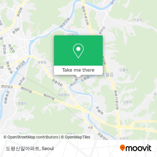 도평신일아파트 map