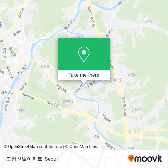 도평신일아파트 map