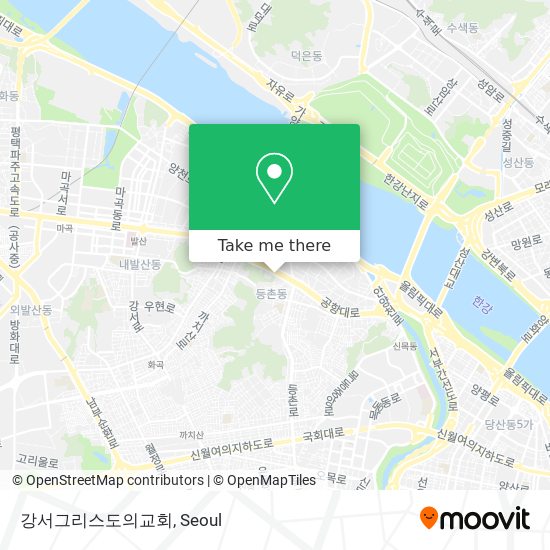 강서그리스도의교회 map