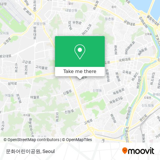 문화어린이공원 map