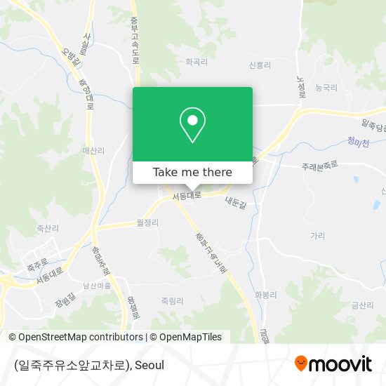 (일죽주유소앞교차로) map